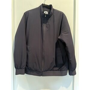 FootJoy Jacket Mens XL Black Golf Performance Zip  Softshell Therma Series